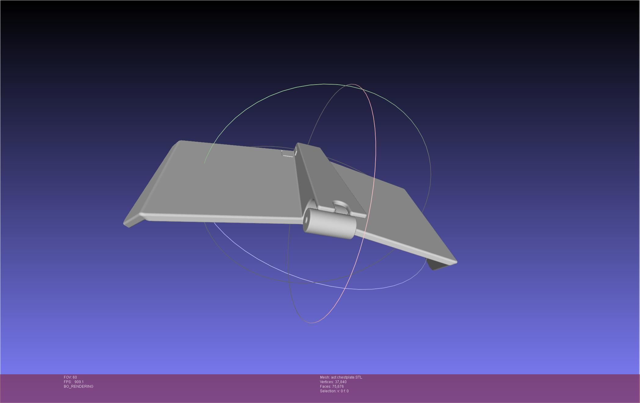 Attack On Titan Season 4 Chestplate Artwork Based Model 3D print model_34