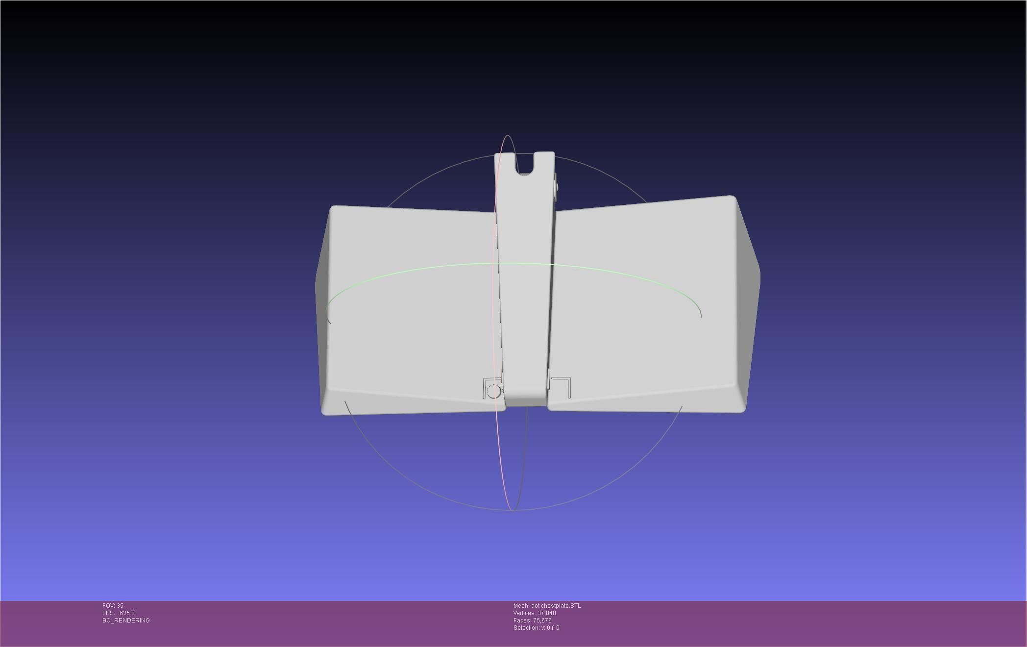Attack On Titan Season 4 Chestplate Artwork Based Model 3D print model_115