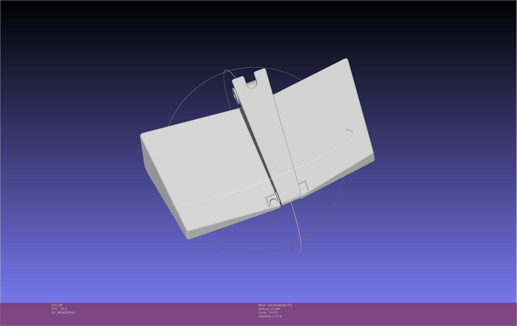 Attack On Titan Season 4 Chestplate Artwork Based Model 3D print model_11