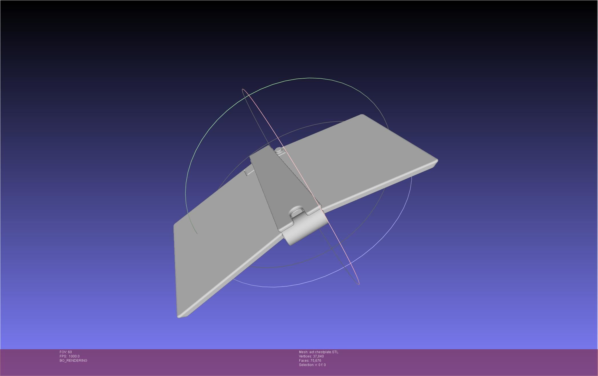 Attack On Titan Season 4 Chestplate Artwork Based Model 3D print model_42