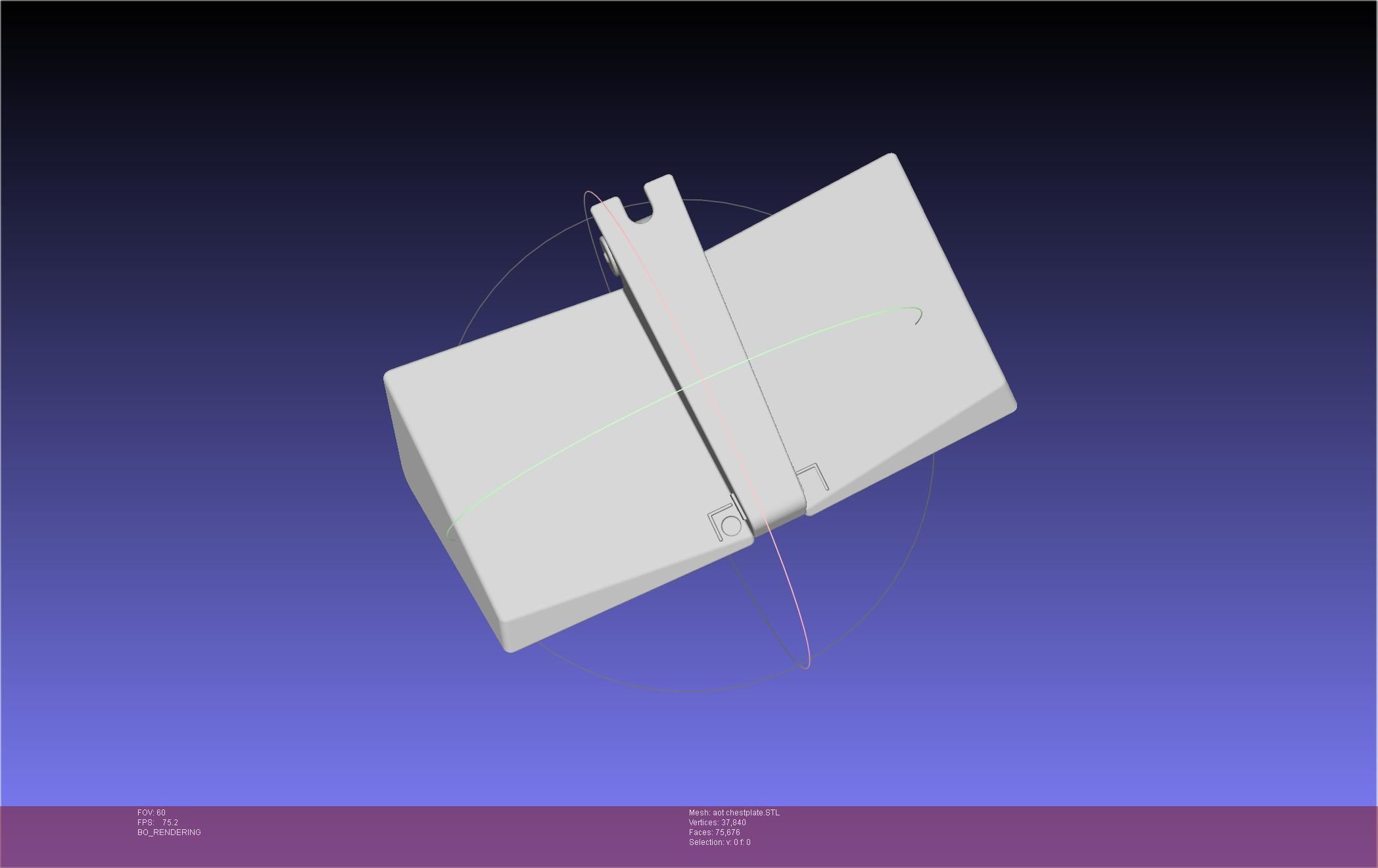 Attack On Titan Season 4 Chestplate Artwork Based Model 3D print model_9