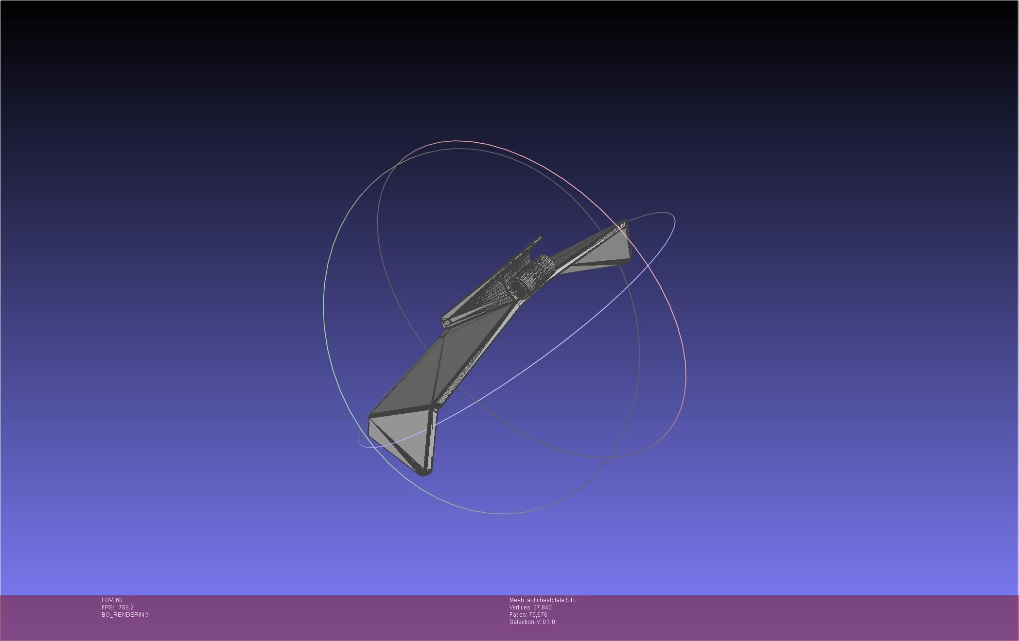 Attack On Titan Season 4 Chestplate Artwork Based Model 3D print model_72