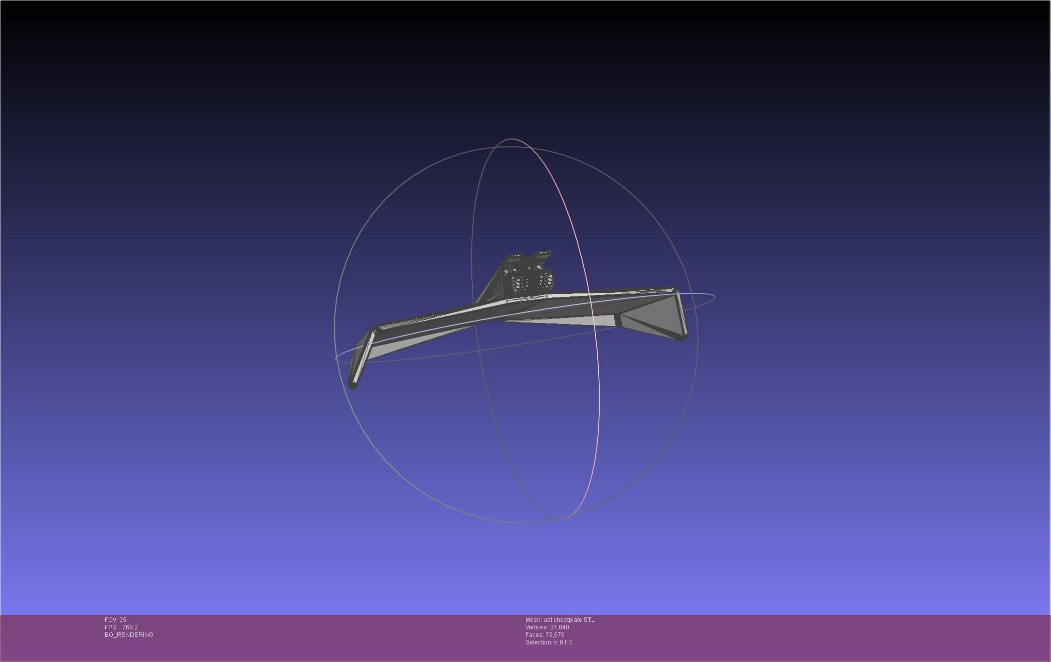 Attack On Titan Season 4 Chestplate Artwork Based Model 3D print model_88