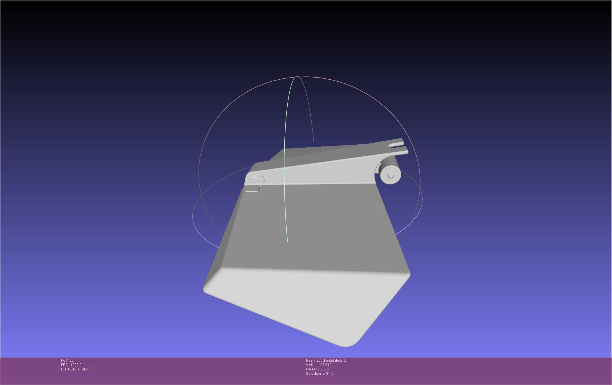 Attack On Titan Season 4 Chestplate Artwork Based Model 3D print model_33