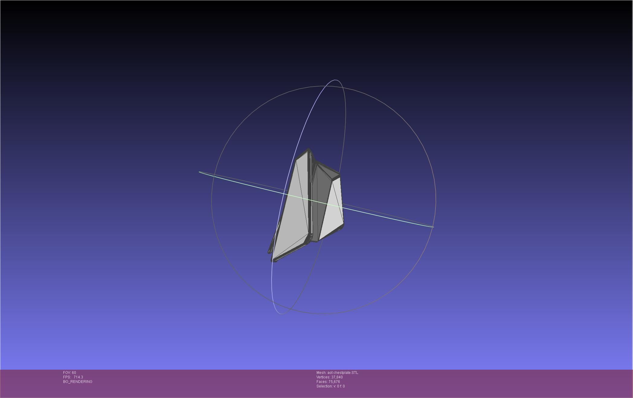 Attack On Titan Season 4 Chestplate Artwork Based Model 3D print model_71