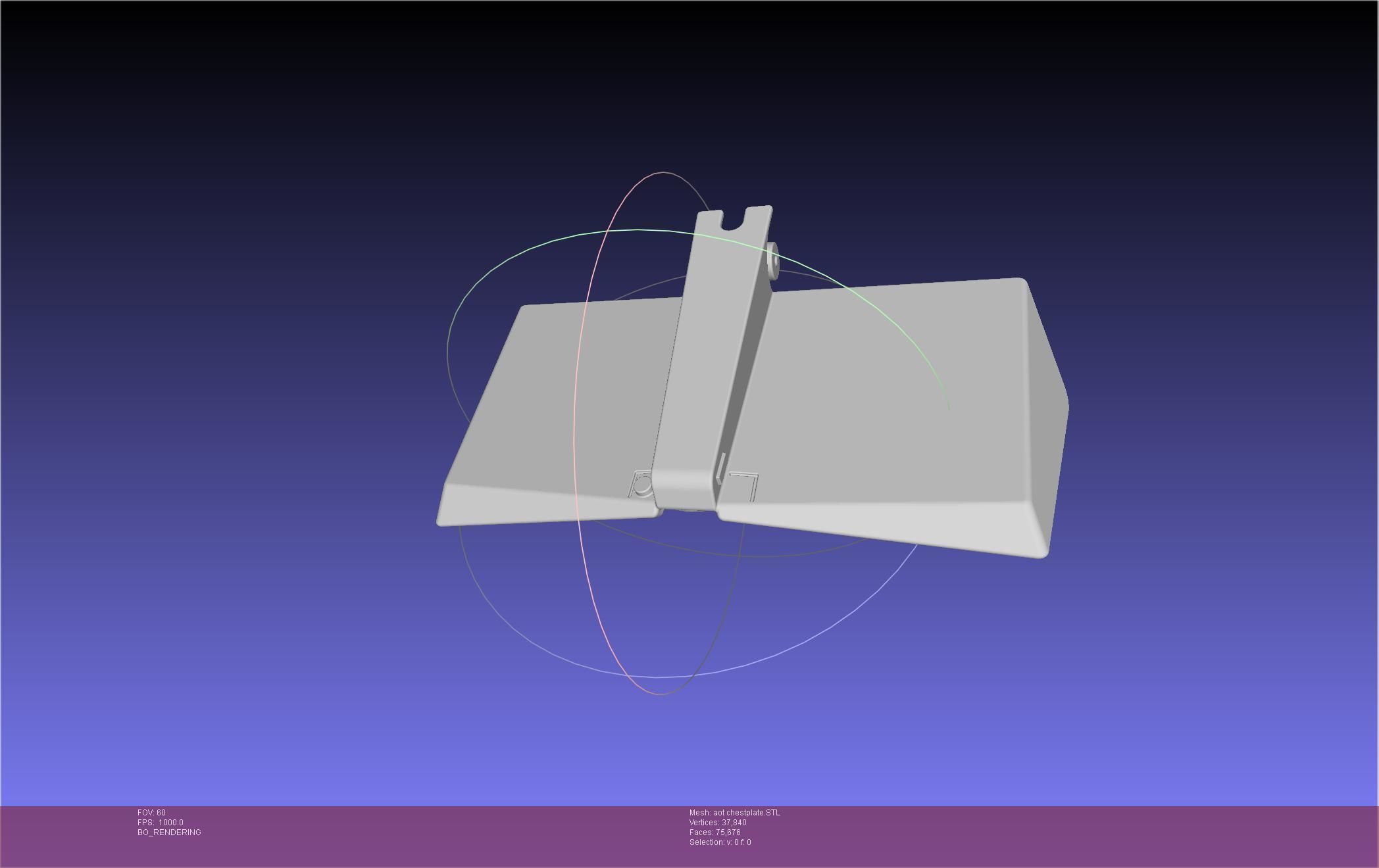 Attack On Titan Season 4 Chestplate Artwork Based Model 3D print model_31