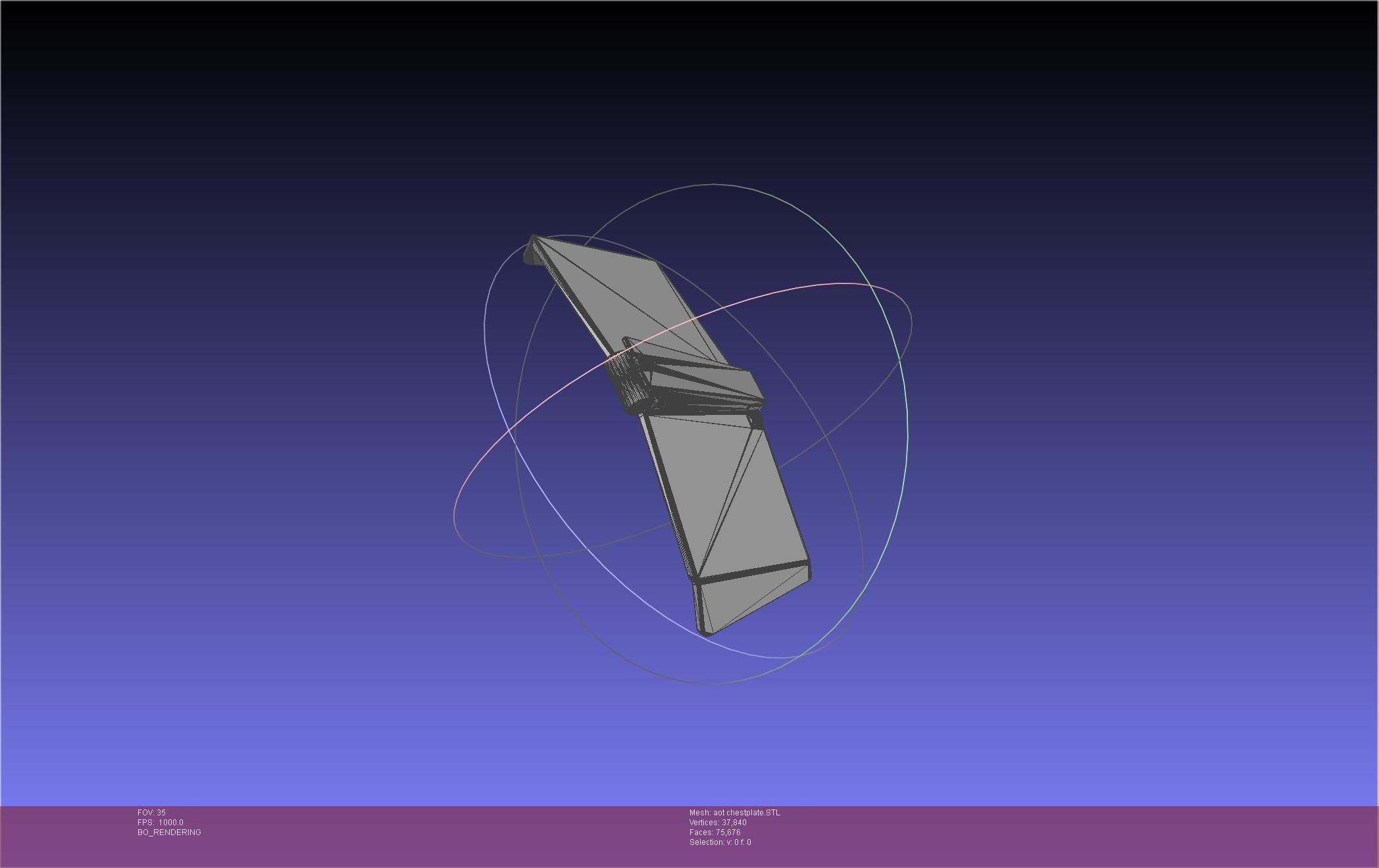 Attack On Titan Season 4 Chestplate Artwork Based Model 3D print model_87