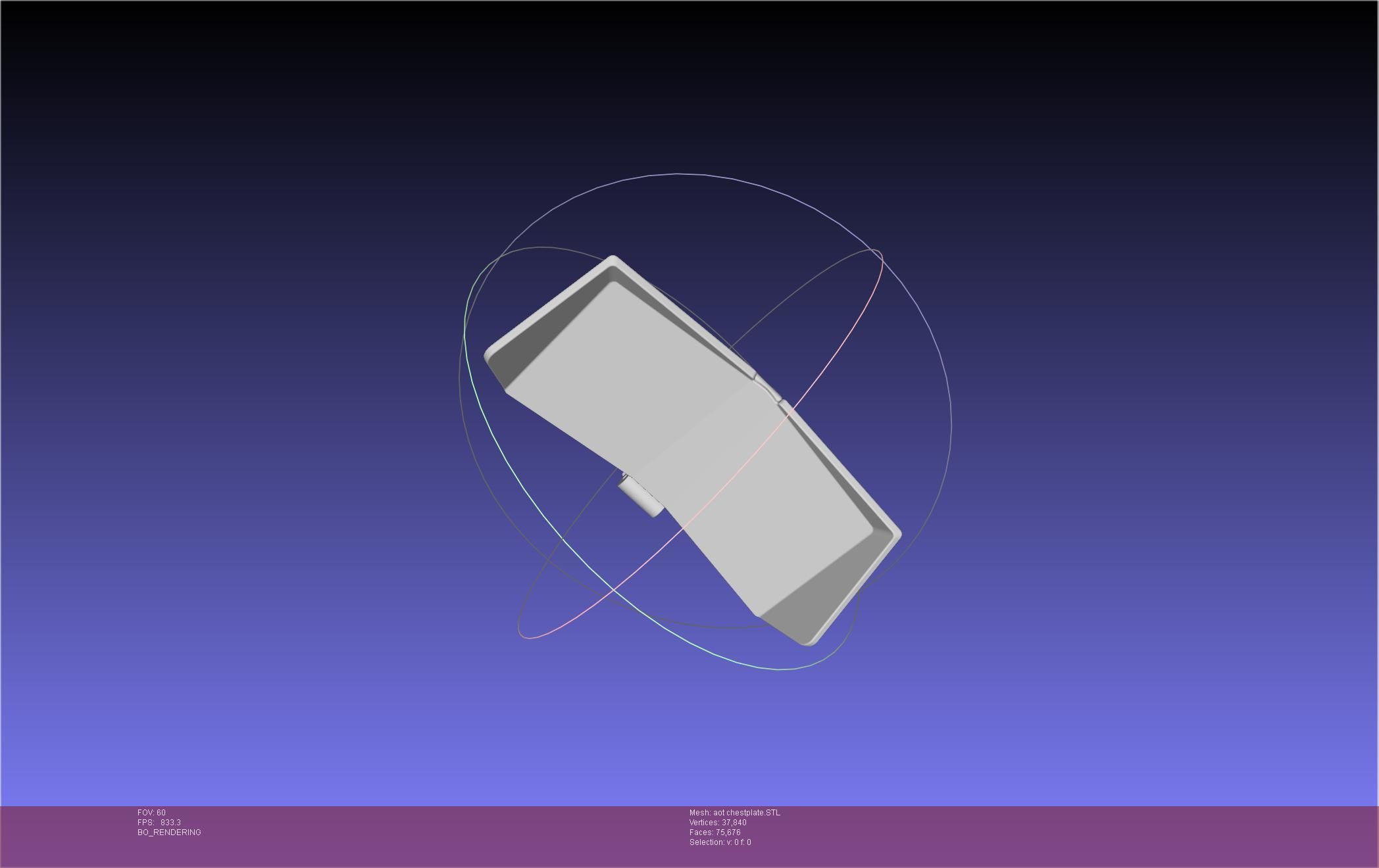 Attack On Titan Season 4 Chestplate Artwork Based Model 3D print model_50