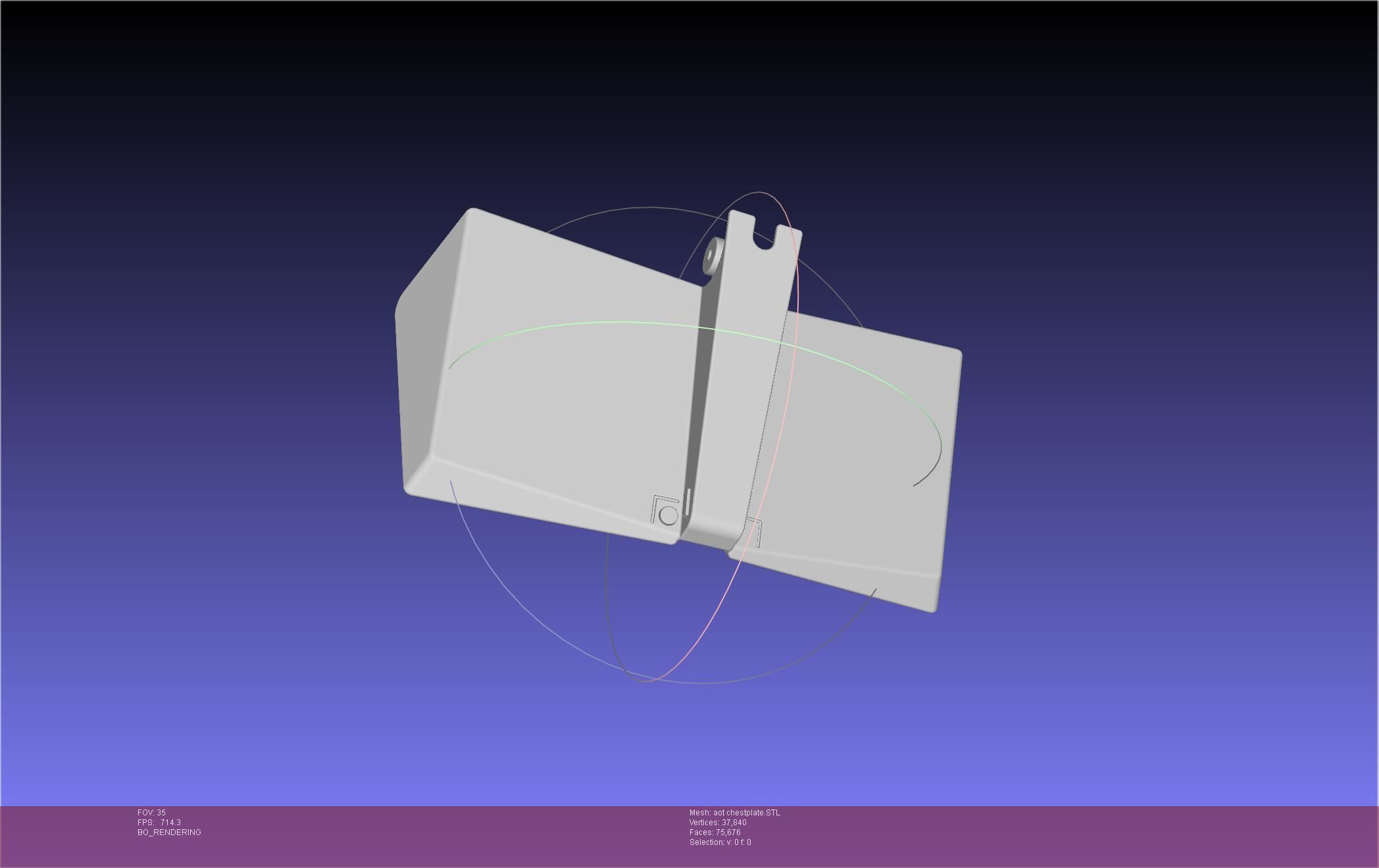 Attack On Titan Season 4 Chestplate Artwork Based Model 3D print model_112