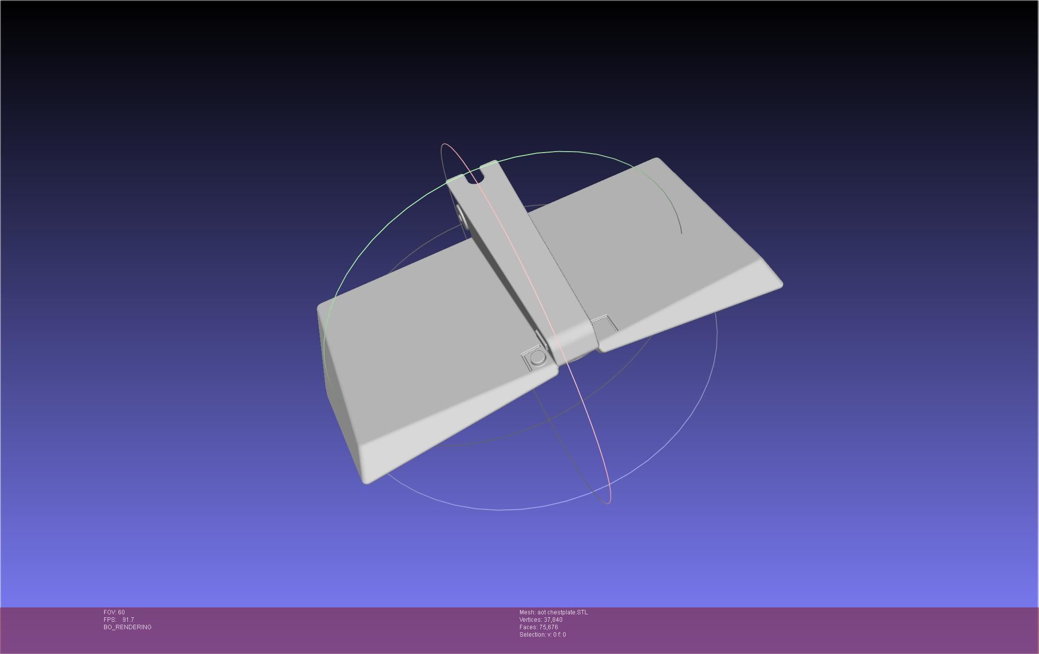 Attack On Titan Season 4 Chestplate Artwork Based Model 3D print model_13