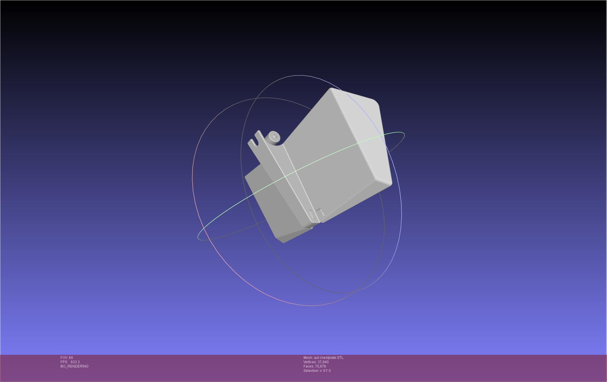 Attack On Titan Season 4 Chestplate Artwork Based Model 3D print model_63