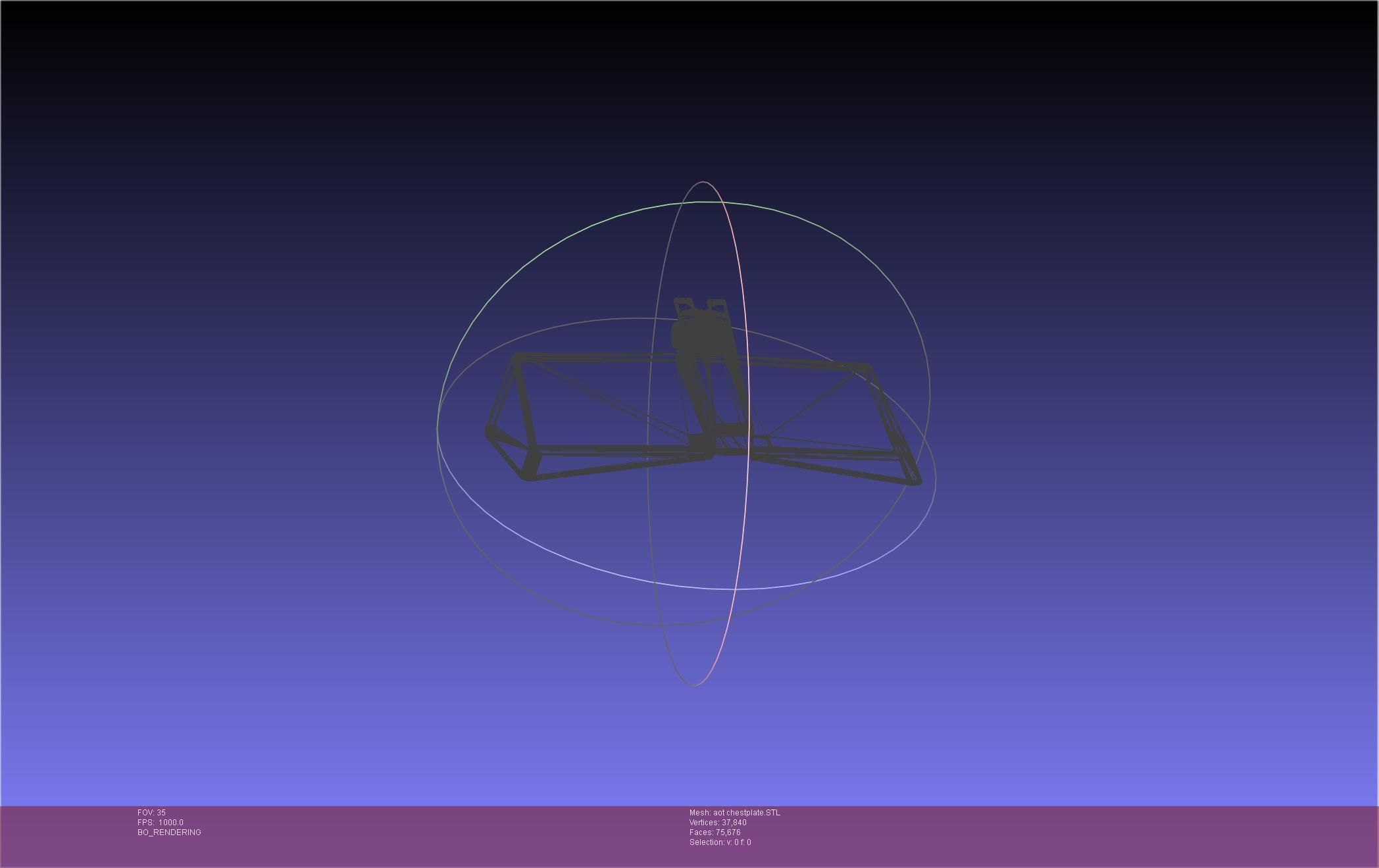 Attack On Titan Season 4 Chestplate Artwork Based Model 3D print model_85