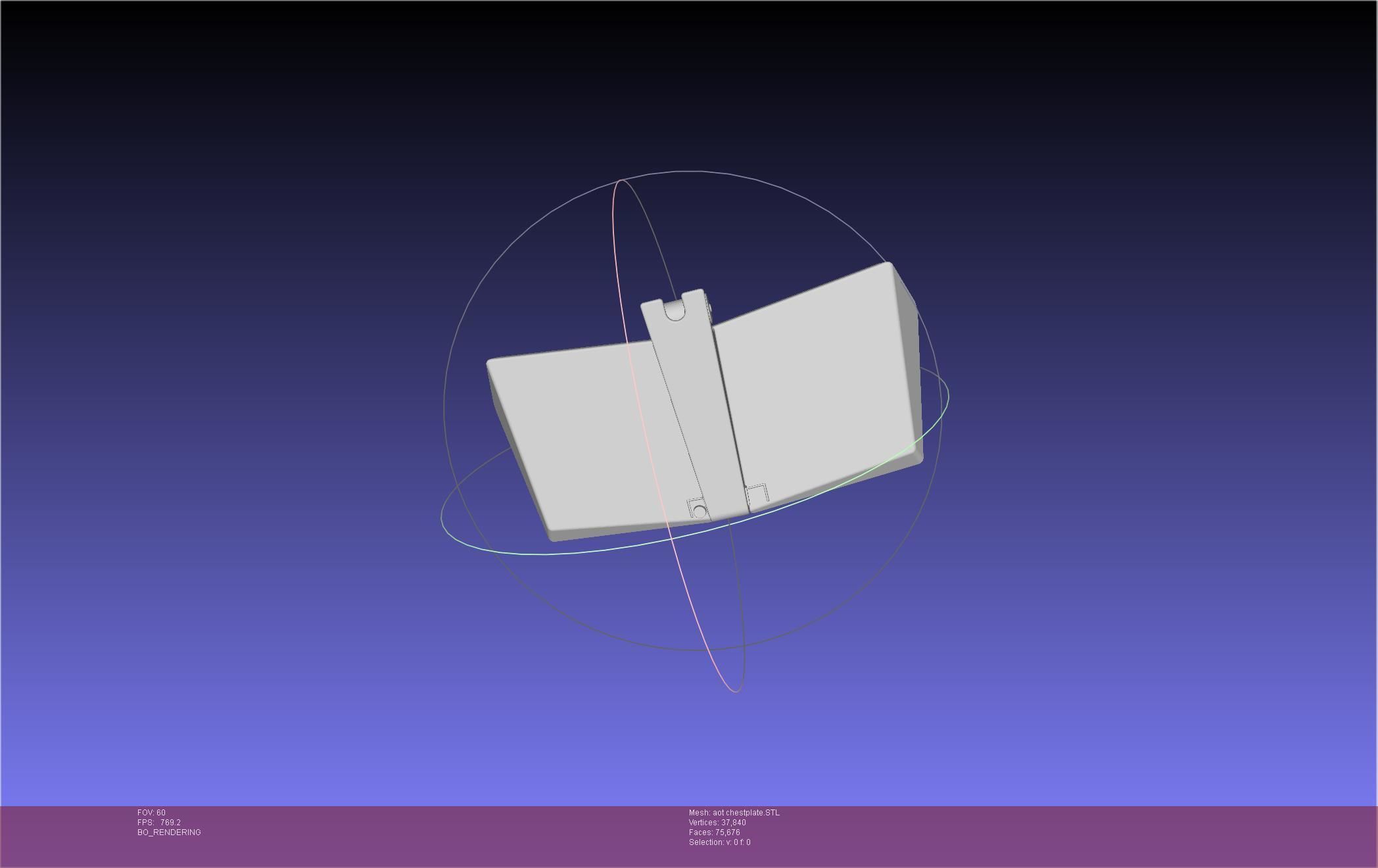 Attack On Titan Season 4 Chestplate Artwork Based Model 3D print model_47