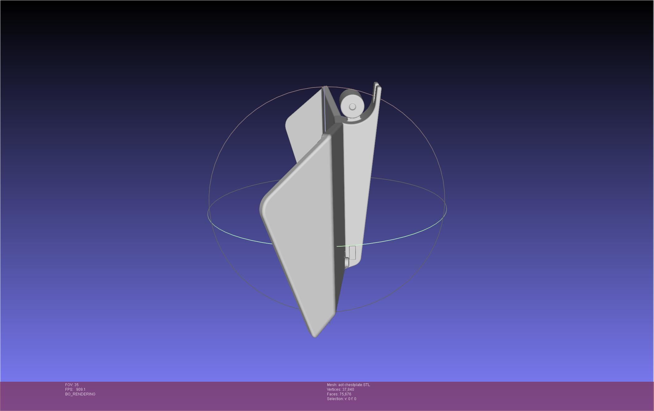 Attack On Titan Season 4 Chestplate Artwork Based Model 3D print model_99