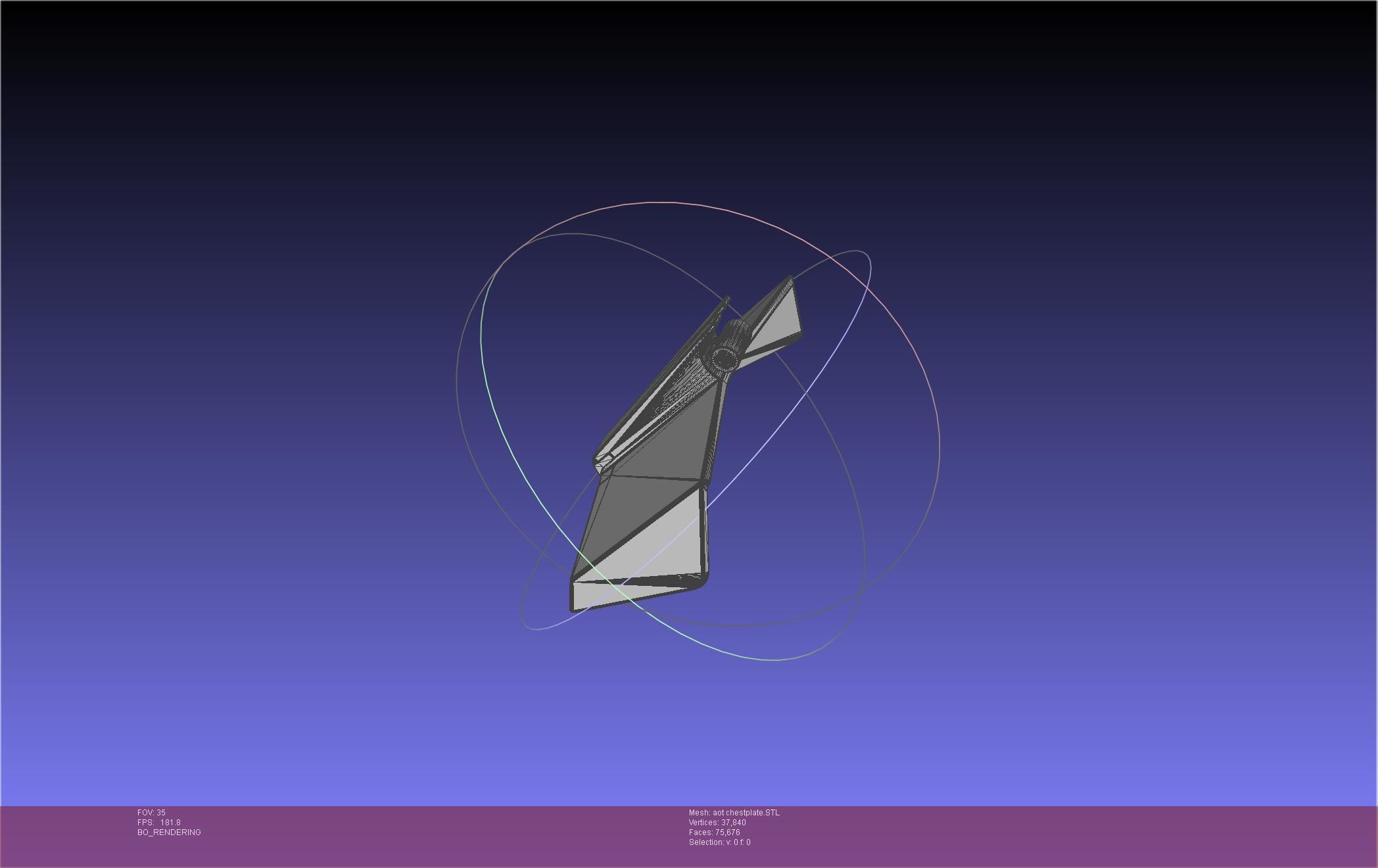 Attack On Titan Season 4 Chestplate Artwork Based Model 3D print model_89