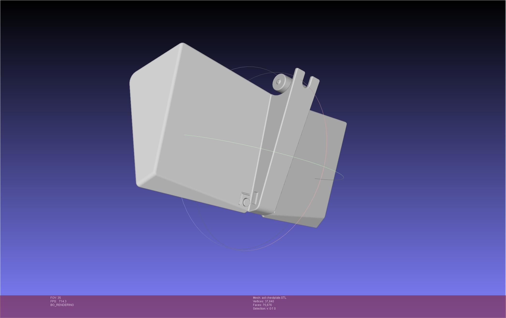 Attack On Titan Season 4 Chestplate Artwork Based Model 3D print model_102