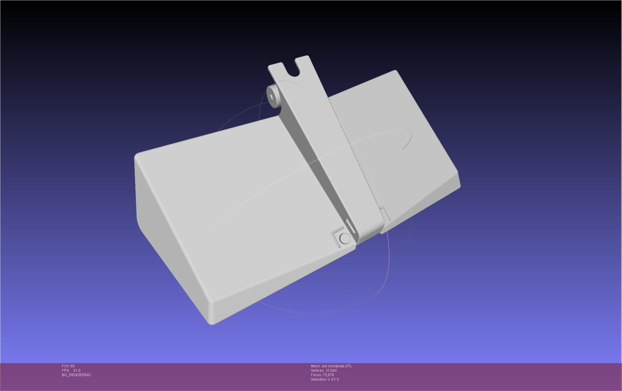 Attack On Titan Season 4 Chestplate Artwork Based Model 3D print model_5