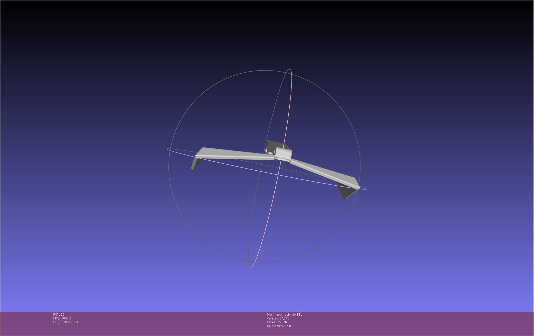 Attack On Titan Season 4 Chestplate Artwork Based Model 3D print model_45