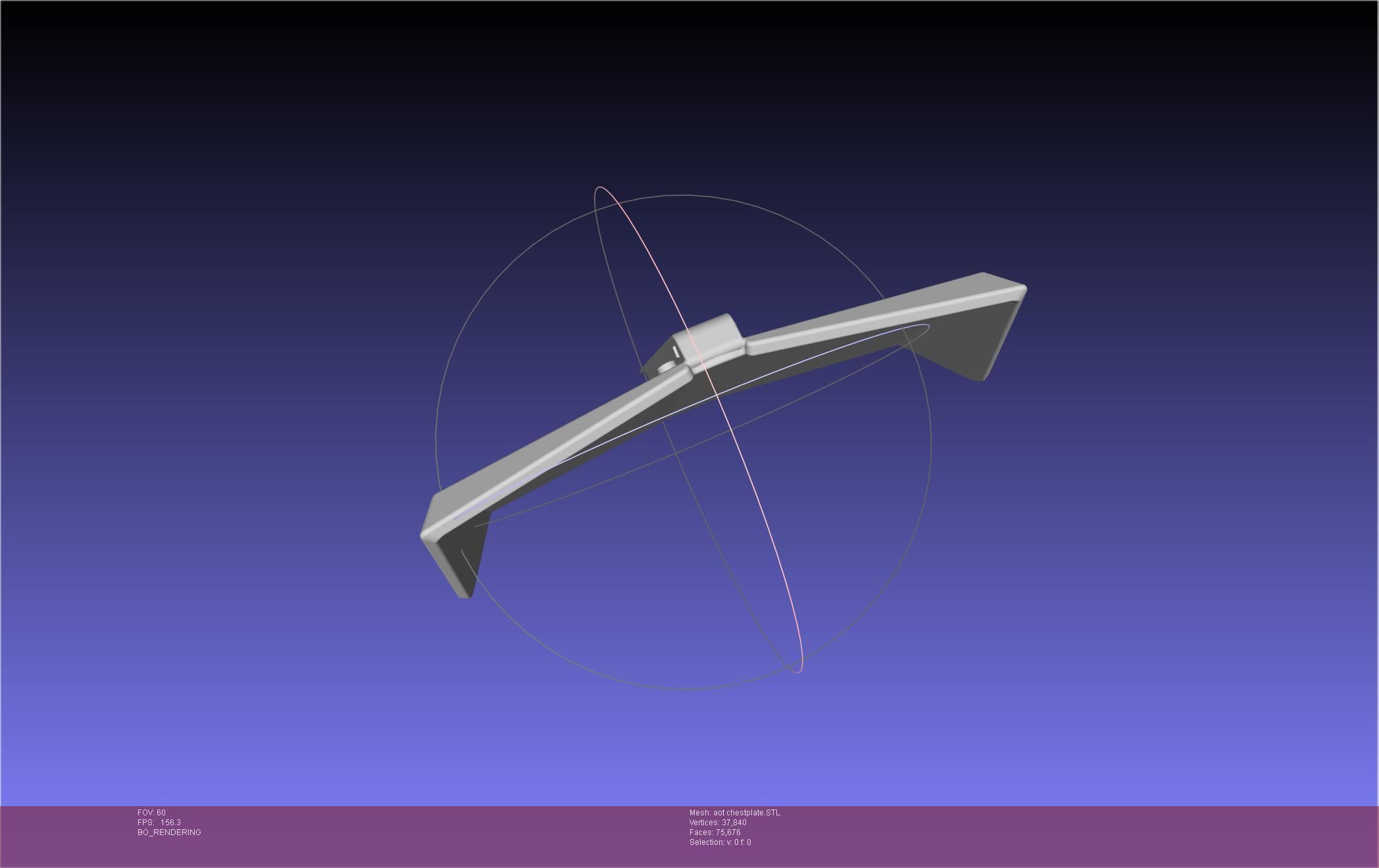 Attack On Titan Season 4 Chestplate Artwork Based Model 3D print model_15