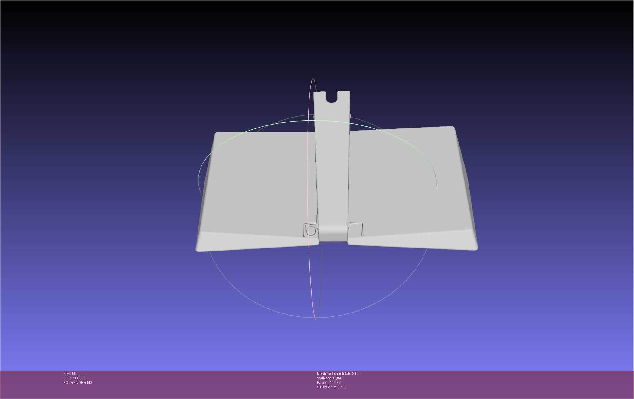 Attack On Titan Season 4 Chestplate Artwork Based Model 3D print model_23