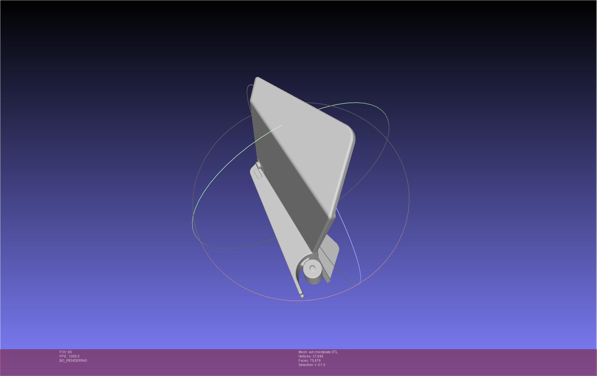 Attack On Titan Season 4 Chestplate Artwork Based Model 3D print model_40