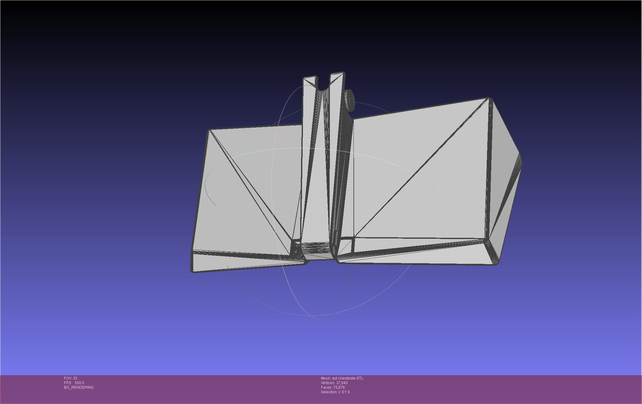 Attack On Titan Season 4 Chestplate Artwork Based Model 3D print model_97