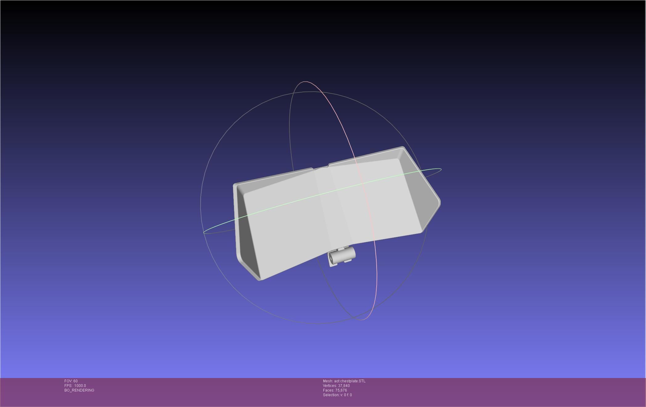 Attack On Titan Season 4 Chestplate Artwork Based Model 3D print model_67