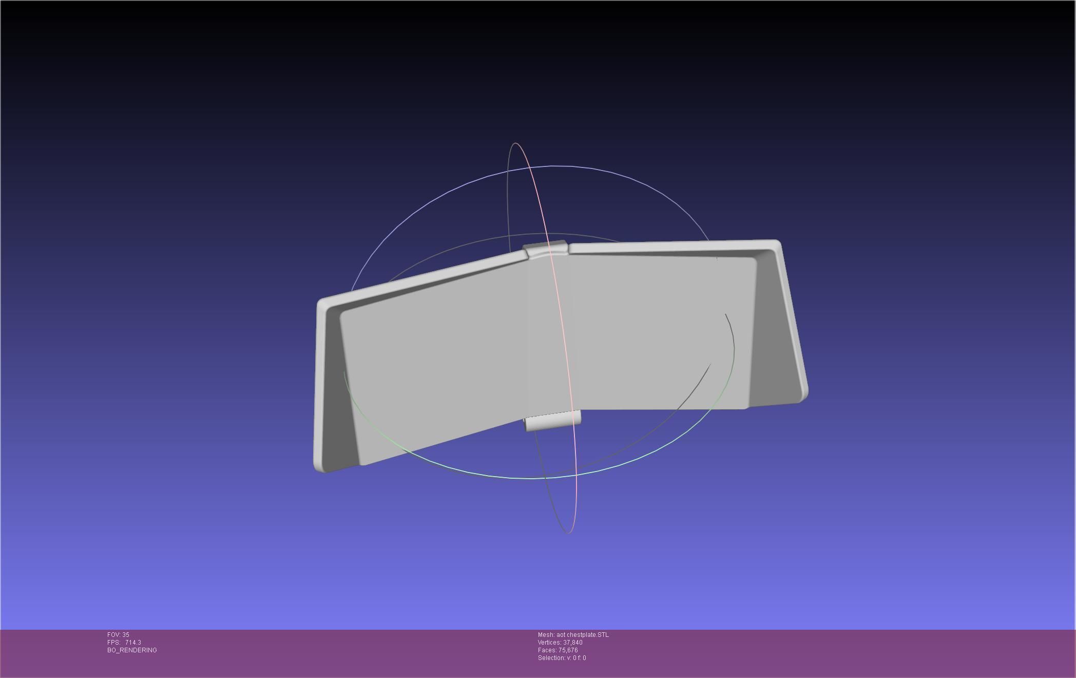 Attack On Titan Season 4 Chestplate Artwork Based Model 3D print model_110