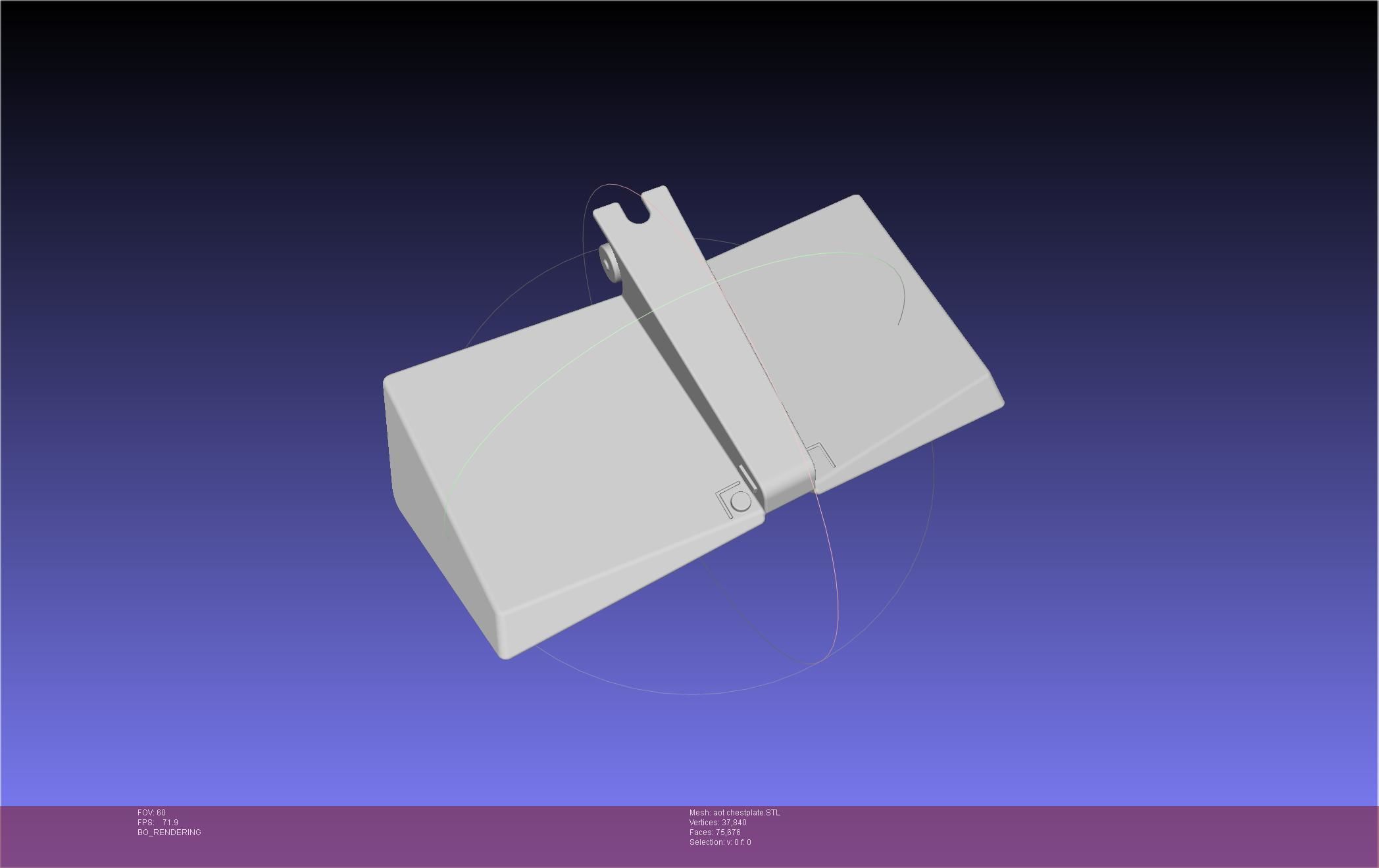 Attack On Titan Season 4 Chestplate Artwork Based Model 3D print model_8