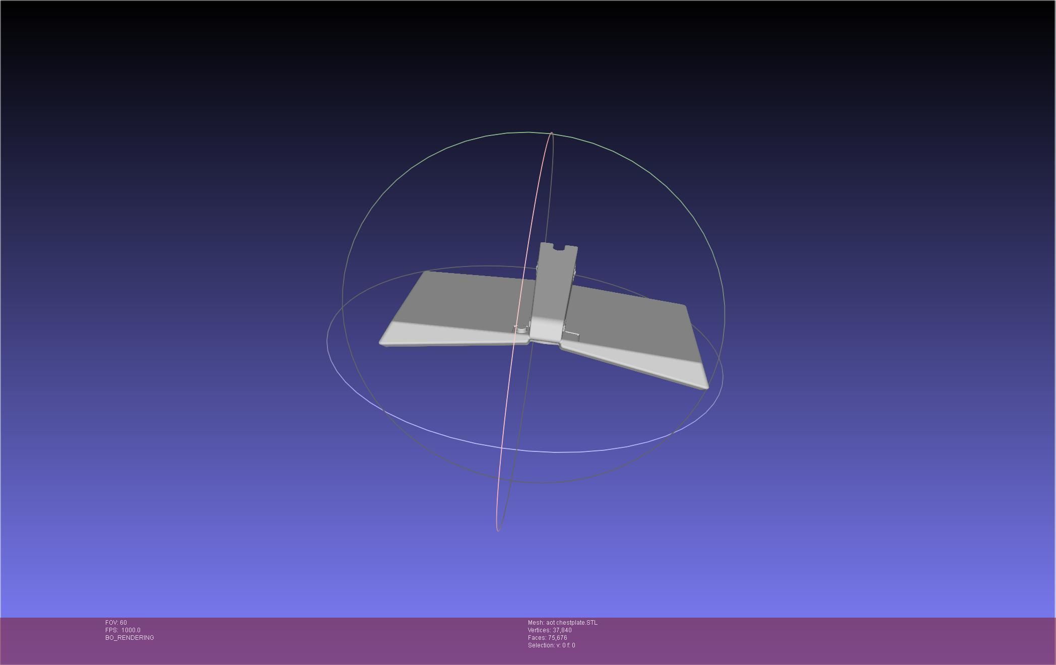 Attack On Titan Season 4 Chestplate Artwork Based Model 3D print model_56