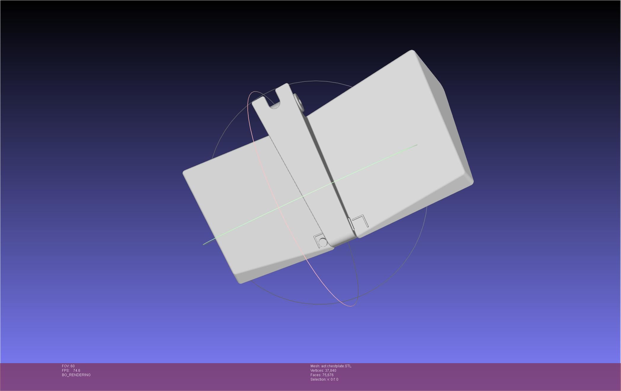 Attack On Titan Season 4 Chestplate Artwork Based Model 3D print model_12