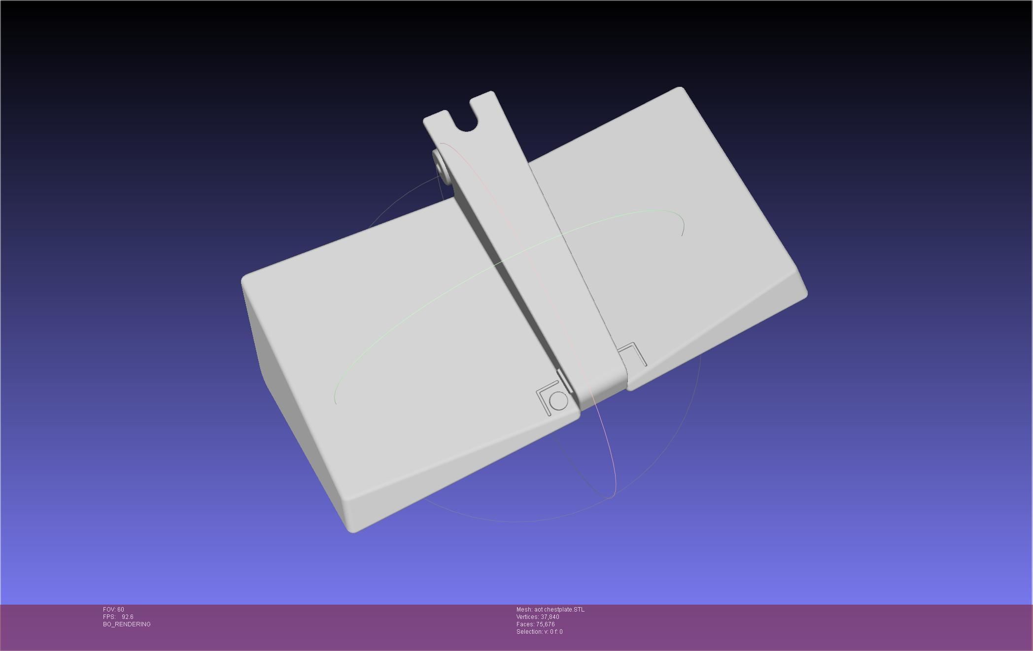 Attack On Titan Season 4 Chestplate Artwork Based Model 3D print model_6