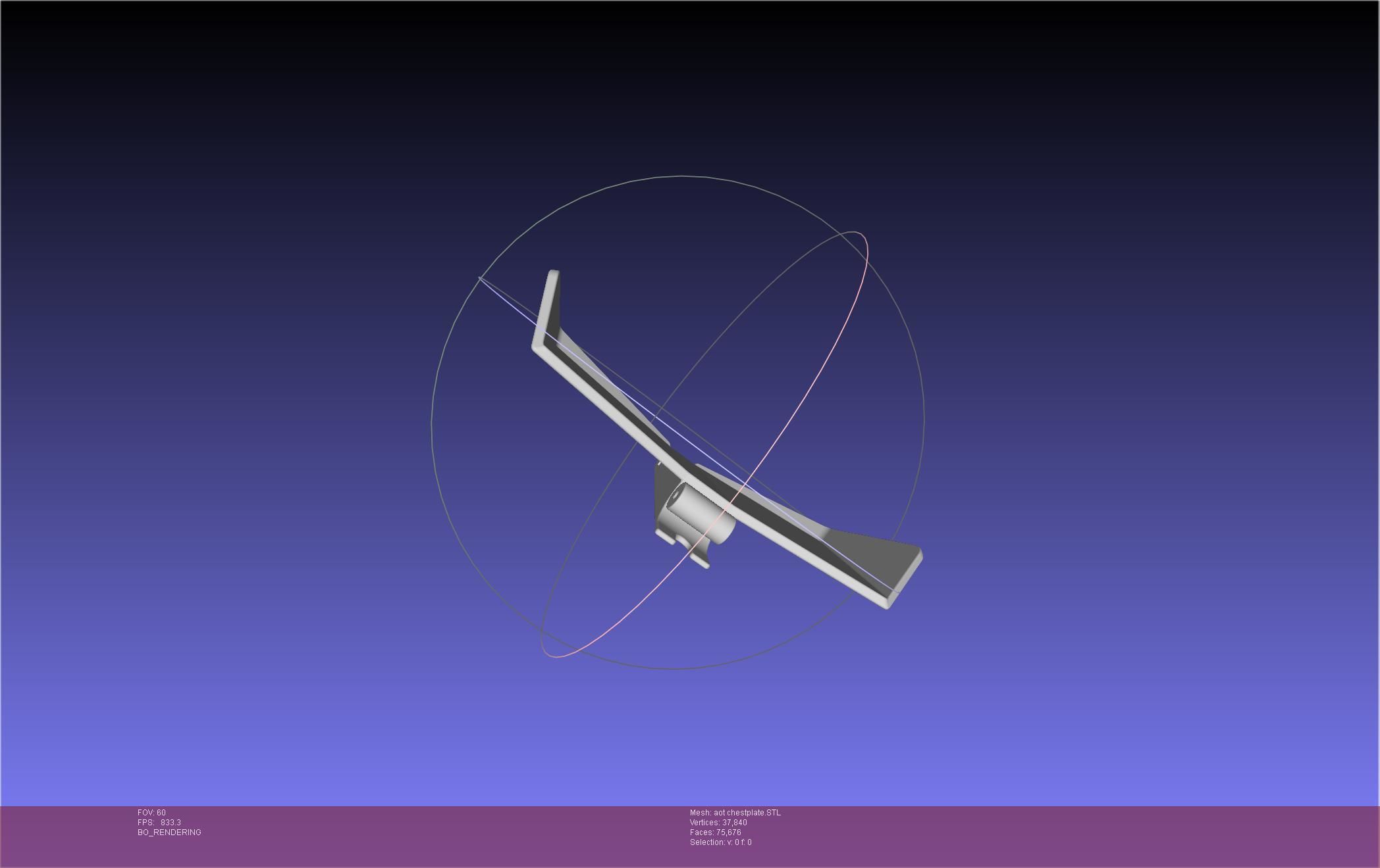 Attack On Titan Season 4 Chestplate Artwork Based Model 3D print model_52