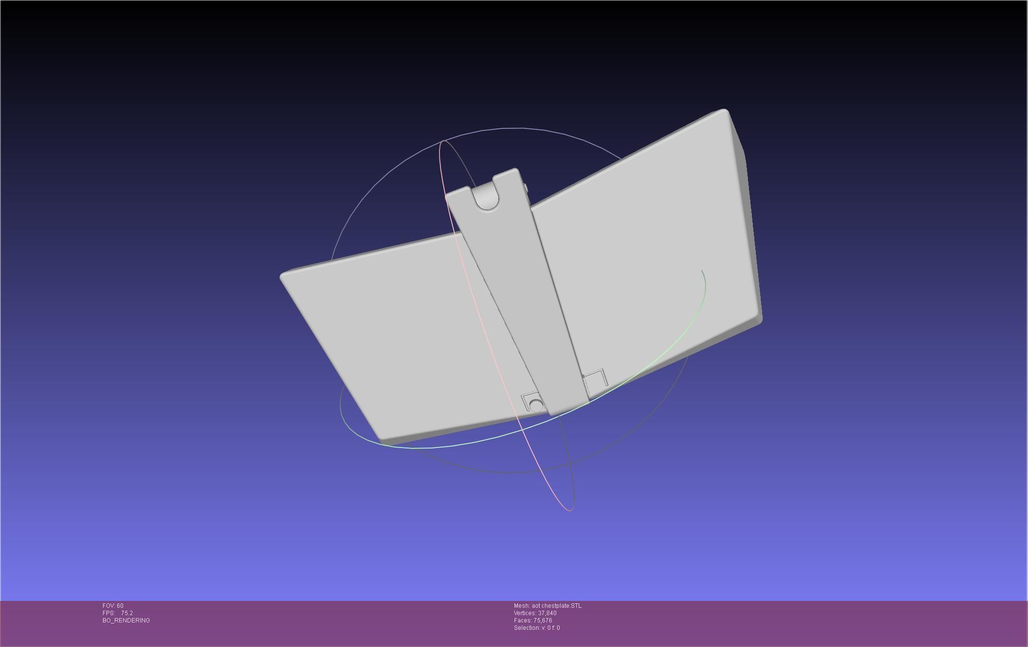 Attack On Titan Season 4 Chestplate Artwork Based Model 3D print model_10