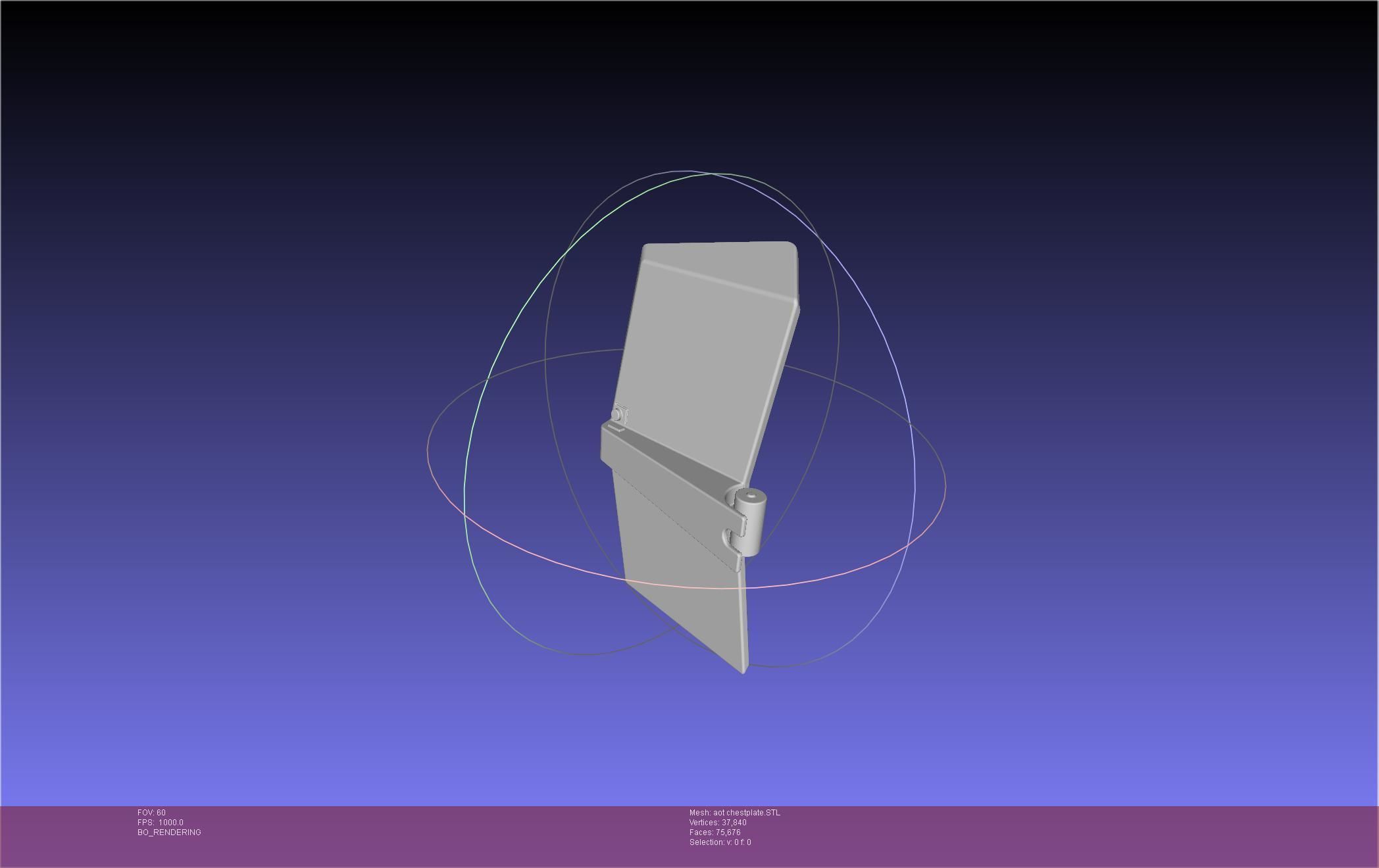 Attack On Titan Season 4 Chestplate Artwork Based Model 3D print model_65