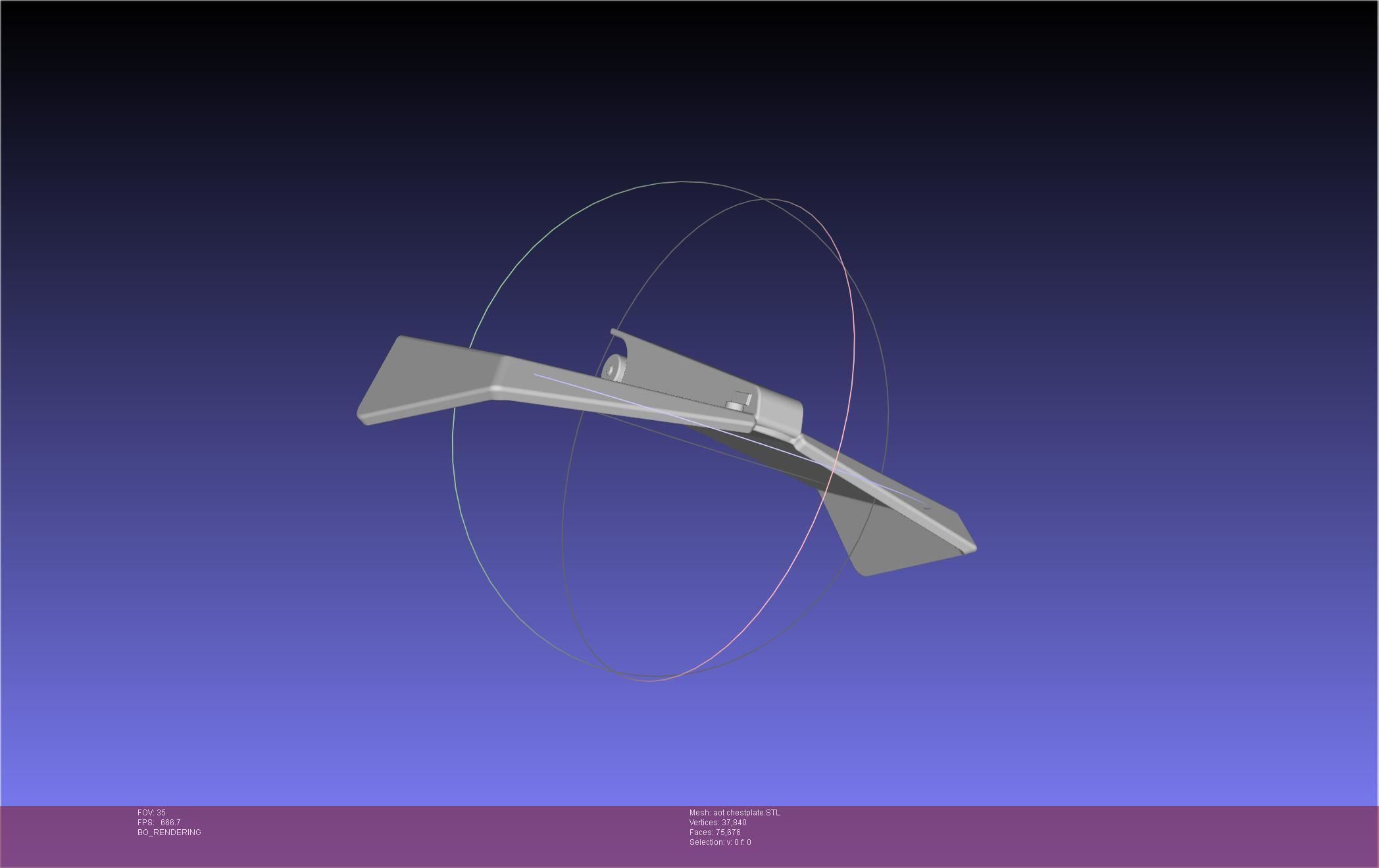 Attack On Titan Season 4 Chestplate Artwork Based Model 3D print model_113