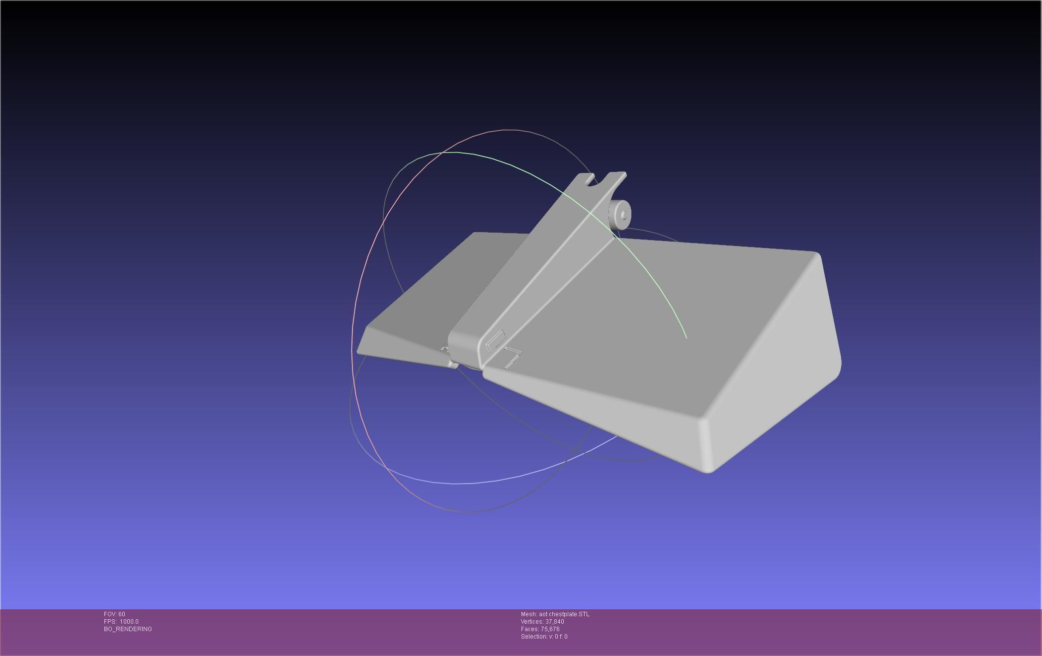 Attack On Titan Season 4 Chestplate Artwork Based Model 3D print model_32