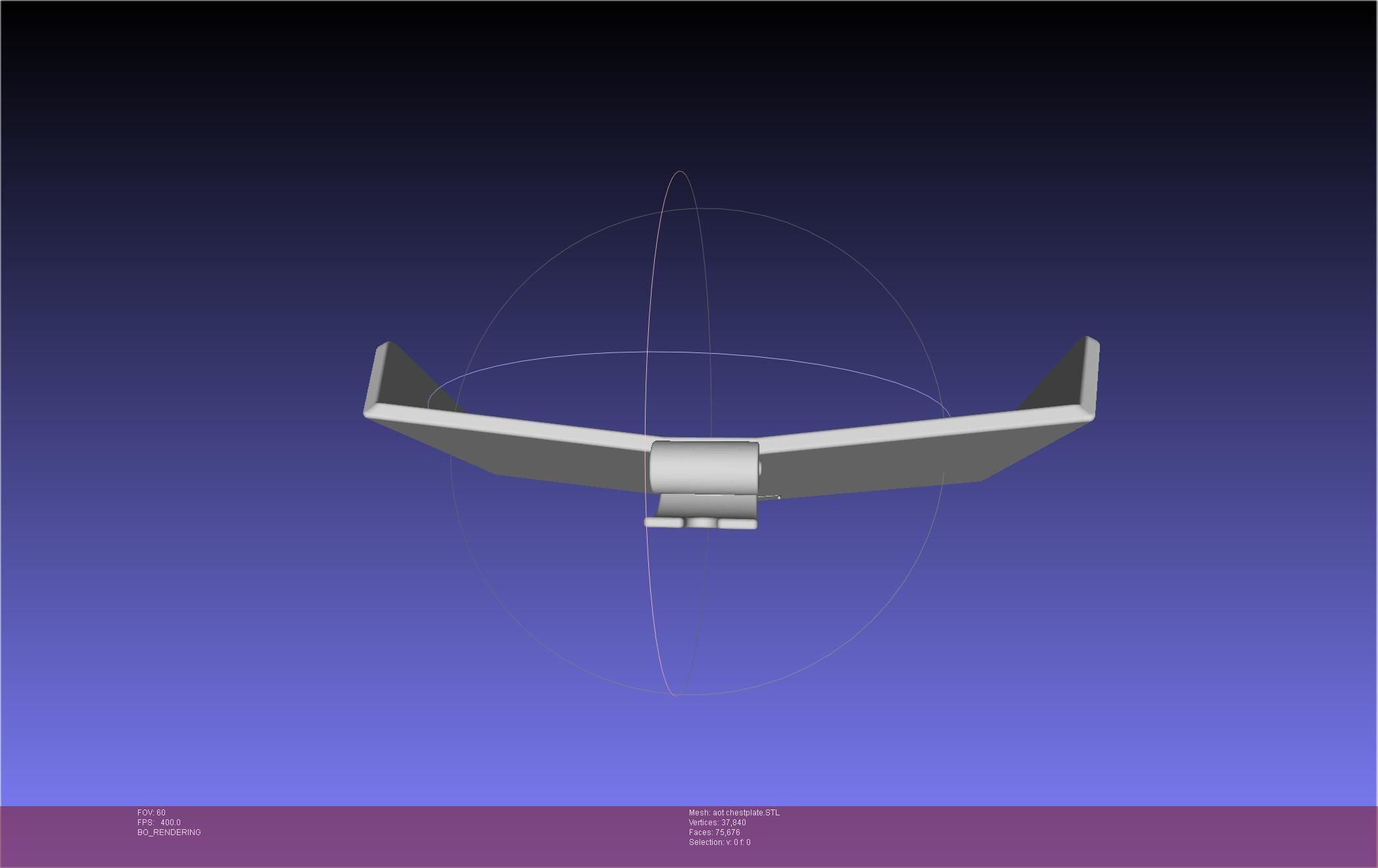 Attack On Titan Season 4 Chestplate Artwork Based Model 3D print model_21