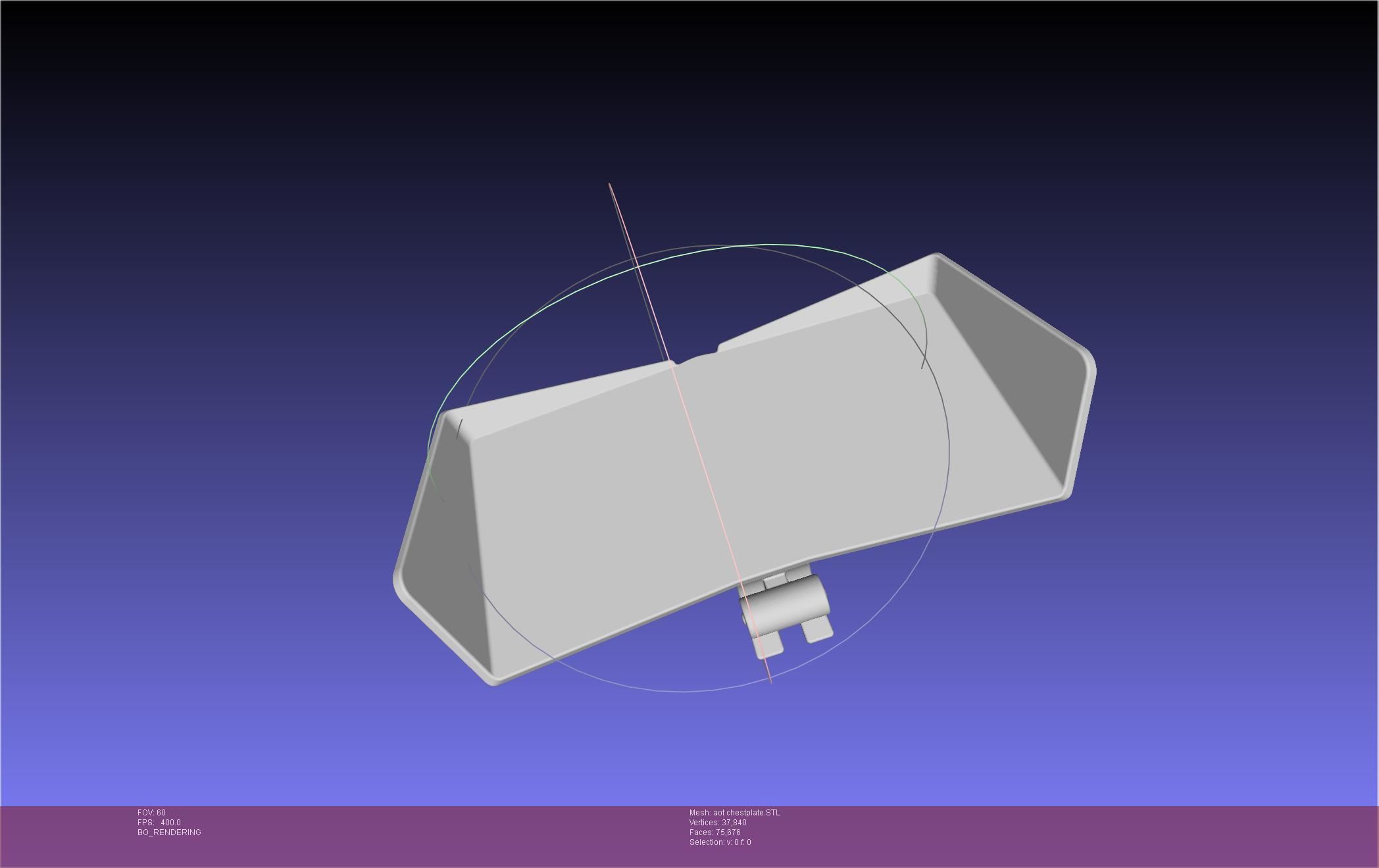 Attack On Titan Season 4 Chestplate Artwork Based Model 3D print model_19