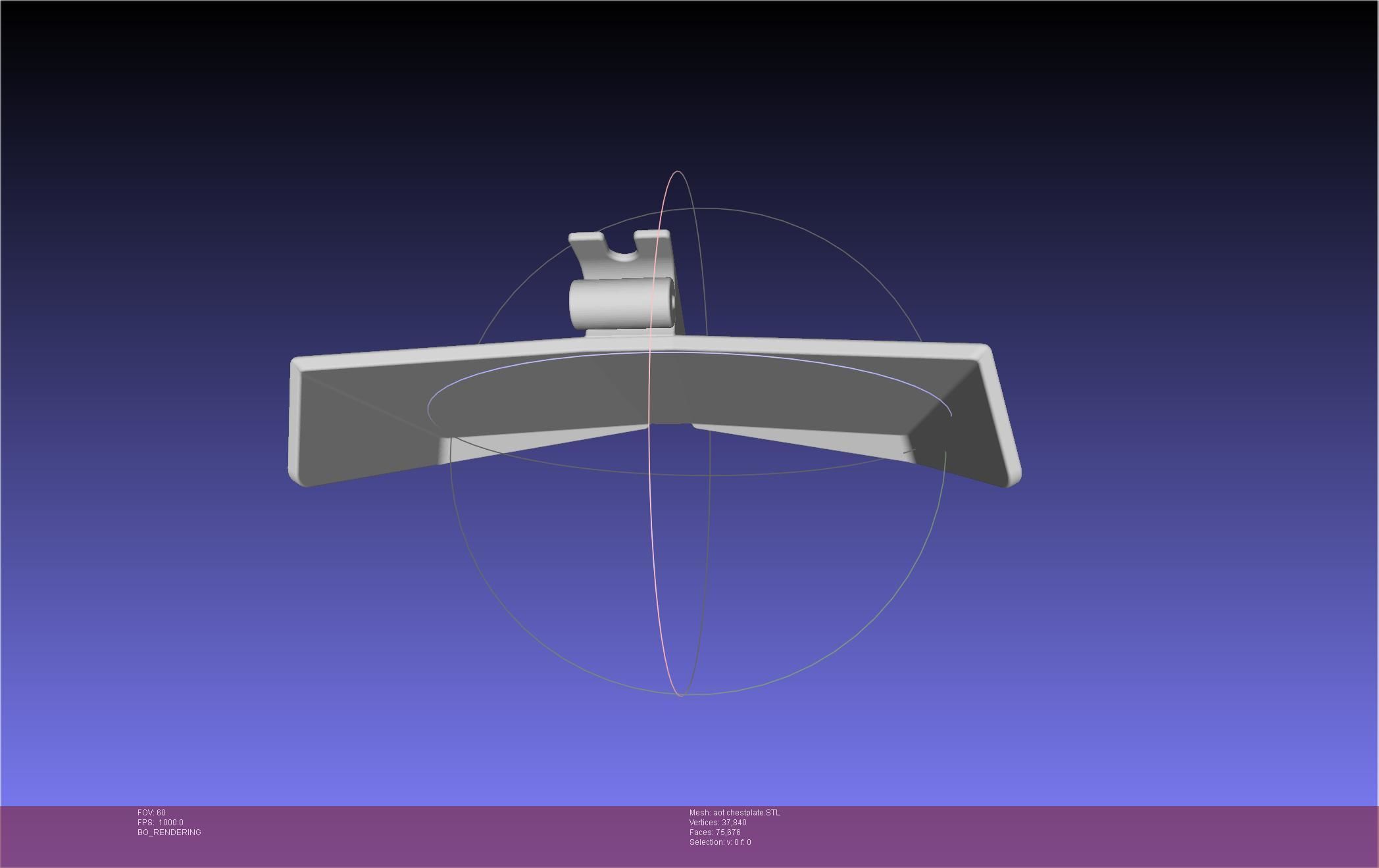 Attack On Titan Season 4 Chestplate Artwork Based Model 3D print model_28