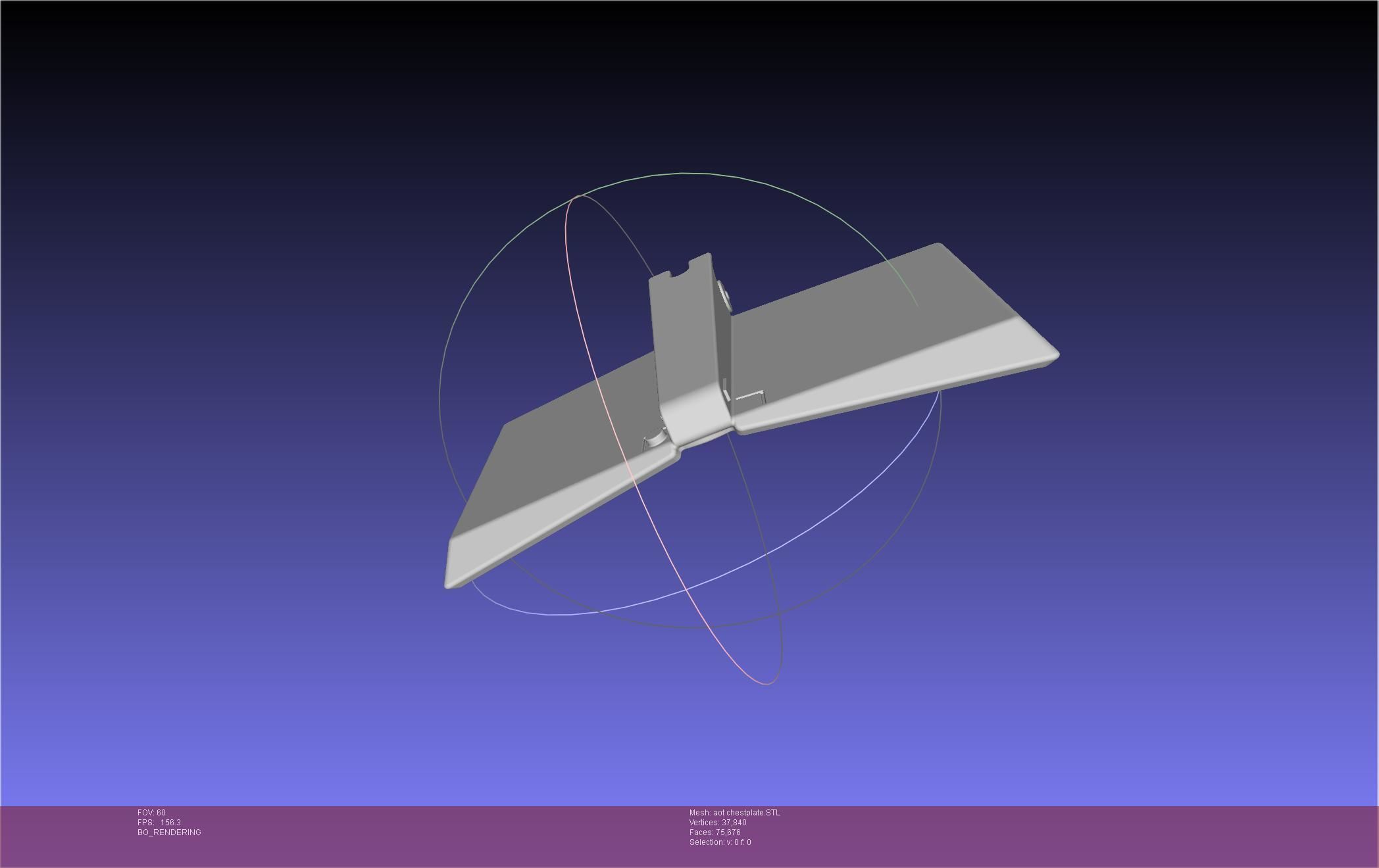 Attack On Titan Season 4 Chestplate Artwork Based Model 3D print model_14