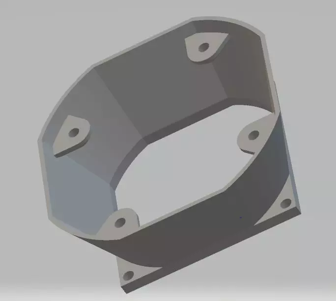 Cooler for Nema 34 3D print model_0