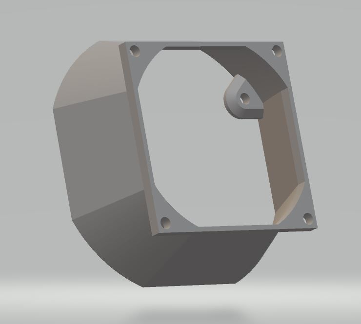 Cooler for Nema 34 3D print model_1