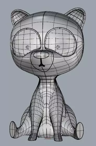 Raccoon 3D model_0