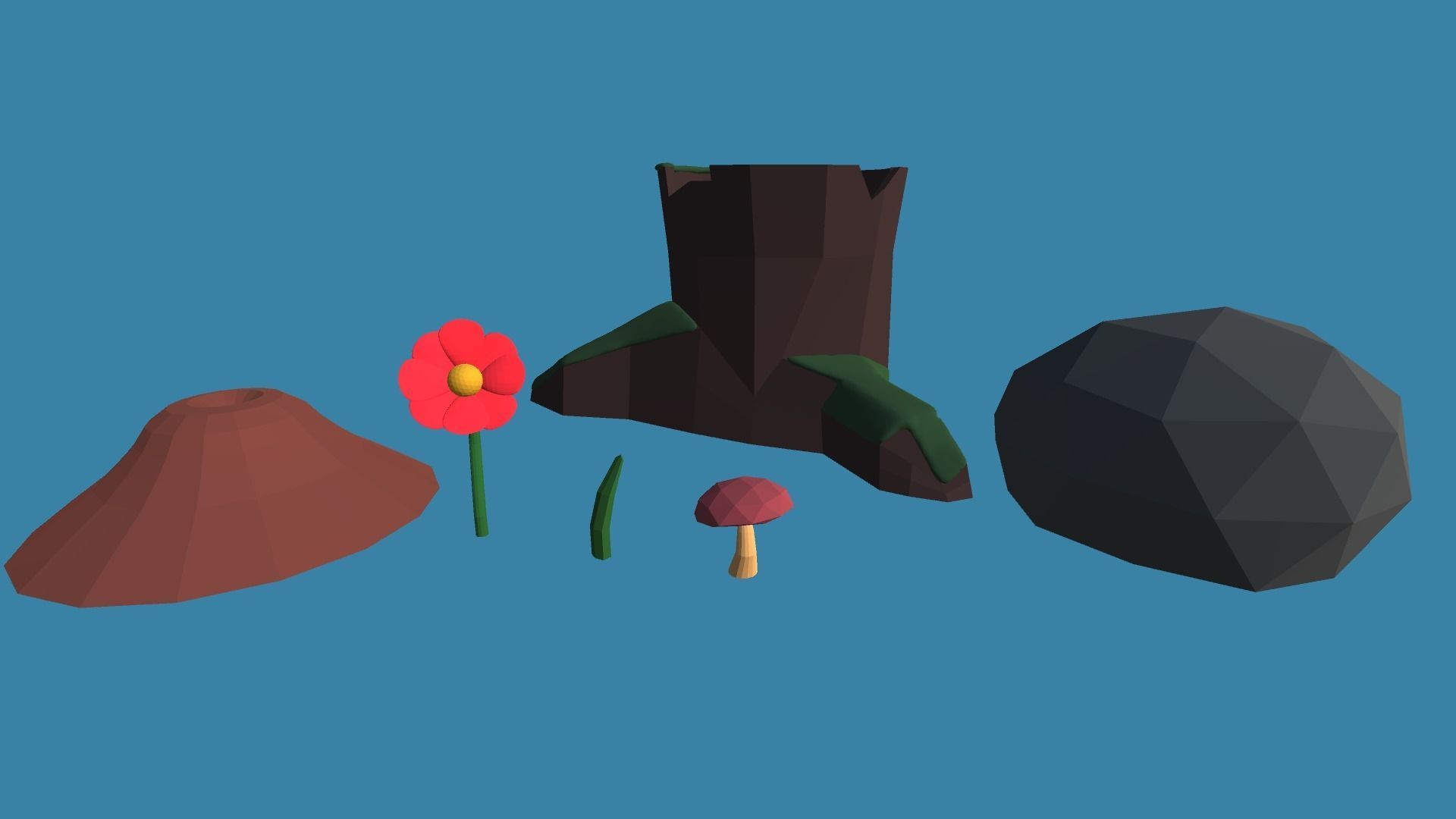 9t5 Low Poly Insects Low-poly 3D model_12