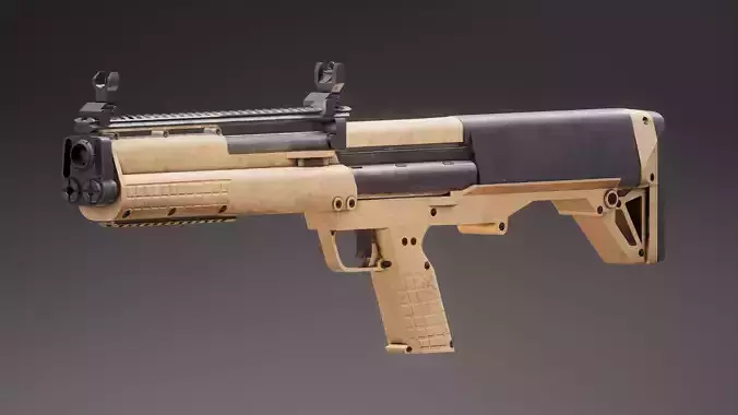 Kal-Tec KSG PBR Rigged