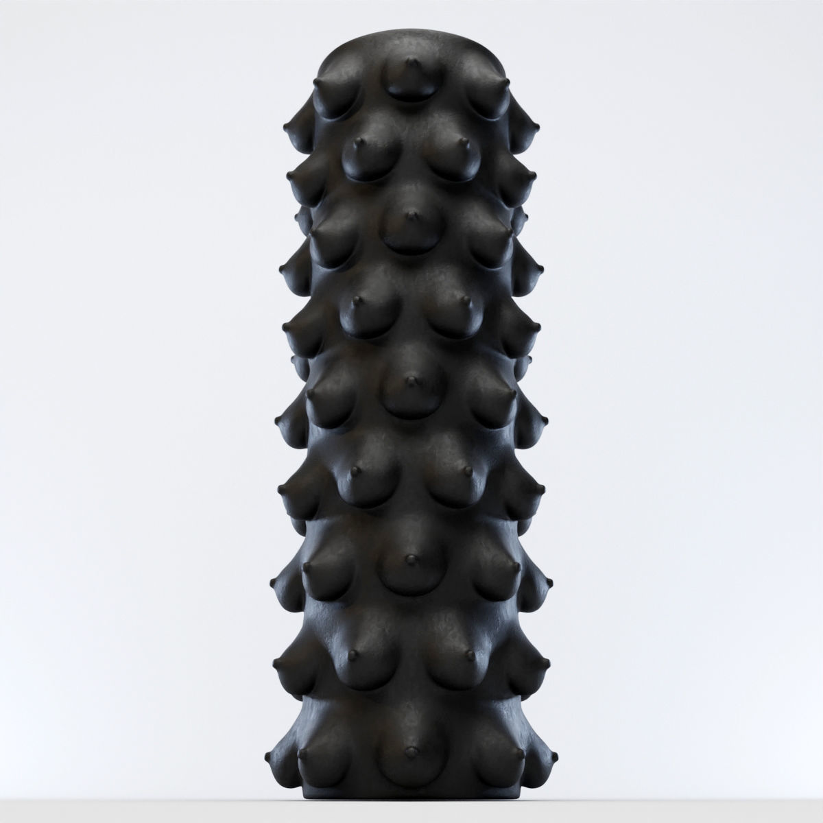 Stacked Boobs Vase 3D model_2