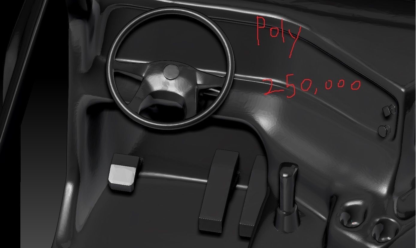 Truck 3D Print Model - freight argosy 3D print model_18