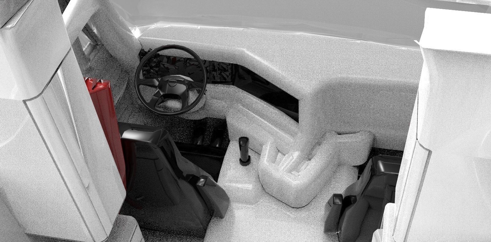 Truck 3D Print Model - freight argosy 3D print model_43