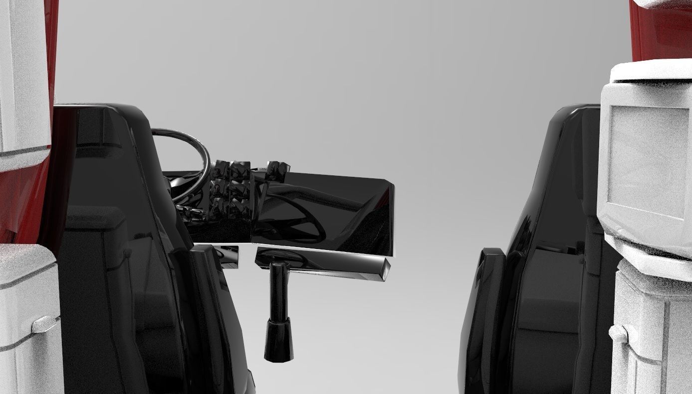 Truck 3D Print Model - freight argosy 3D print model_42